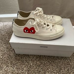 Converse Comme Des Garçon Men’s 7 women 9